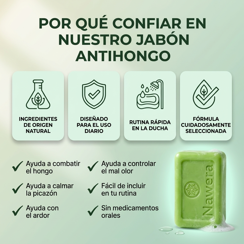 Nawera™ Jabón antimicótico