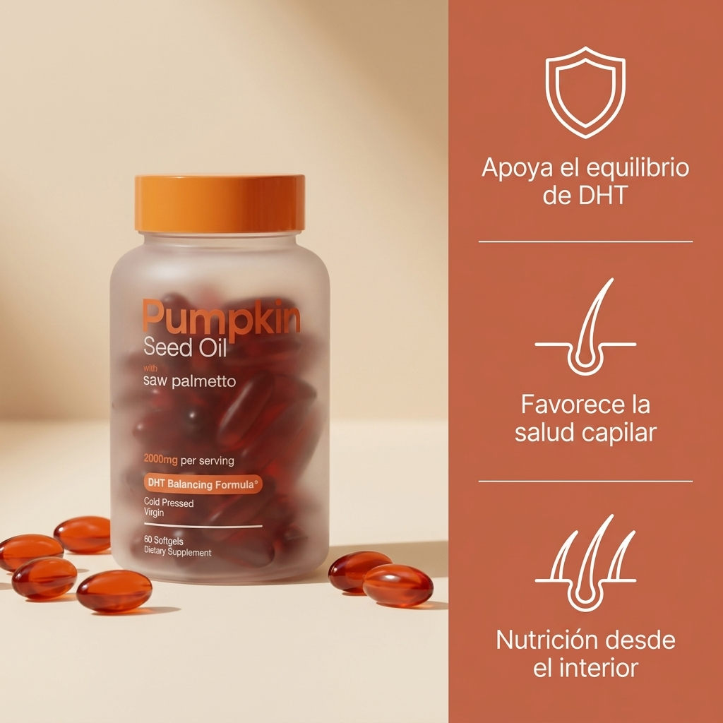 Menos caída del pelo en 26 días o menos