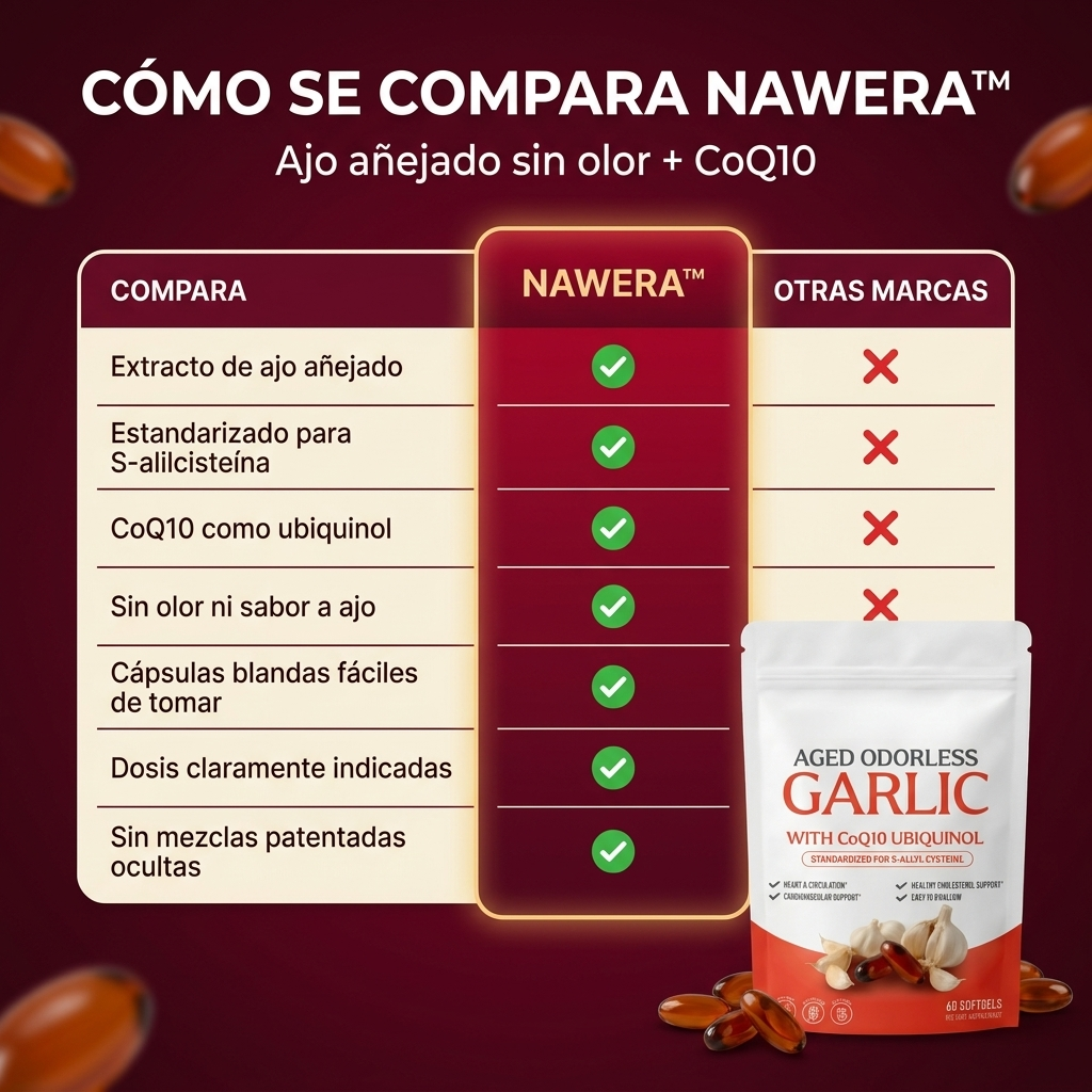 Nawera™ Ajo añejado sin olor