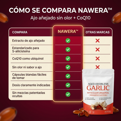 Nawera™ Ajo añejado sin olor